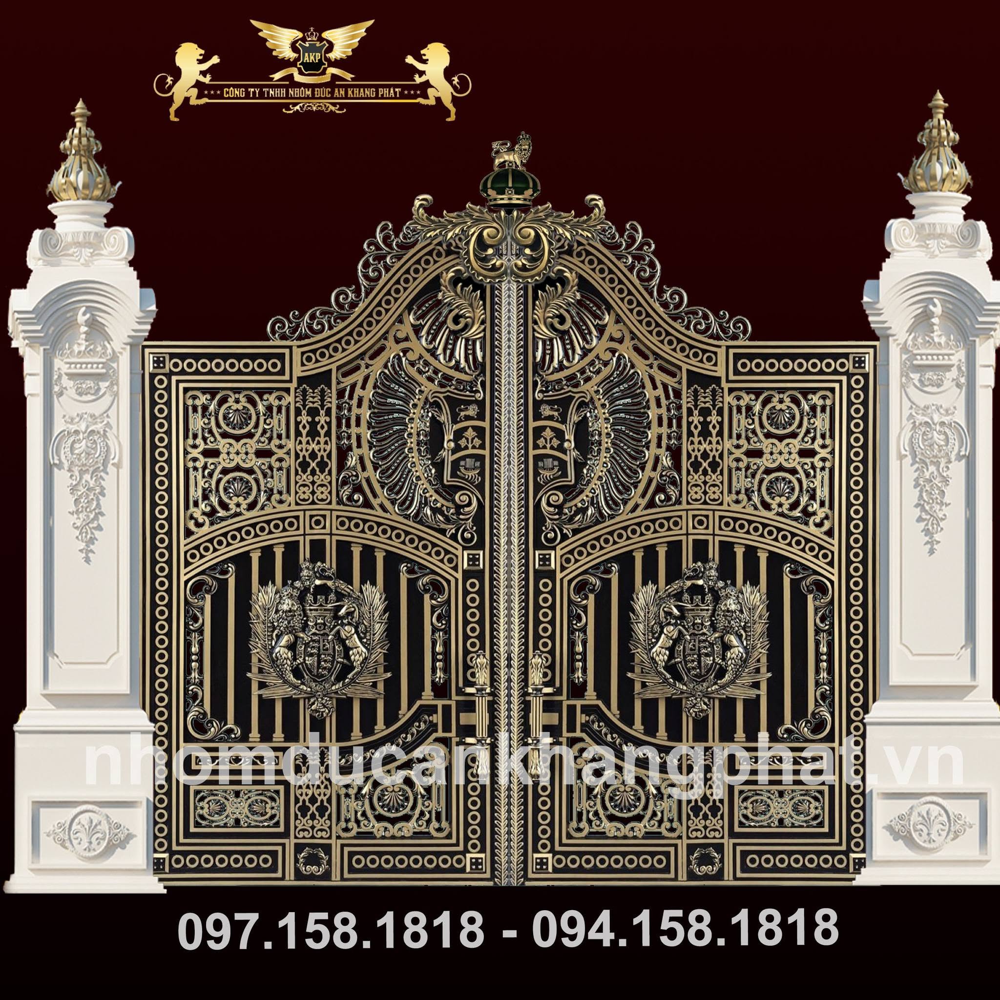Cổng Nhôm Đúc - C014 - Ảnh 13