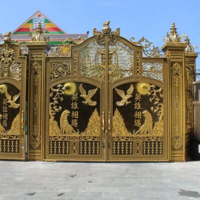 Cổng Nhôm Đúc - C015