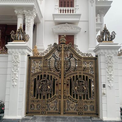 Cổng Nhôm Đúc - C033